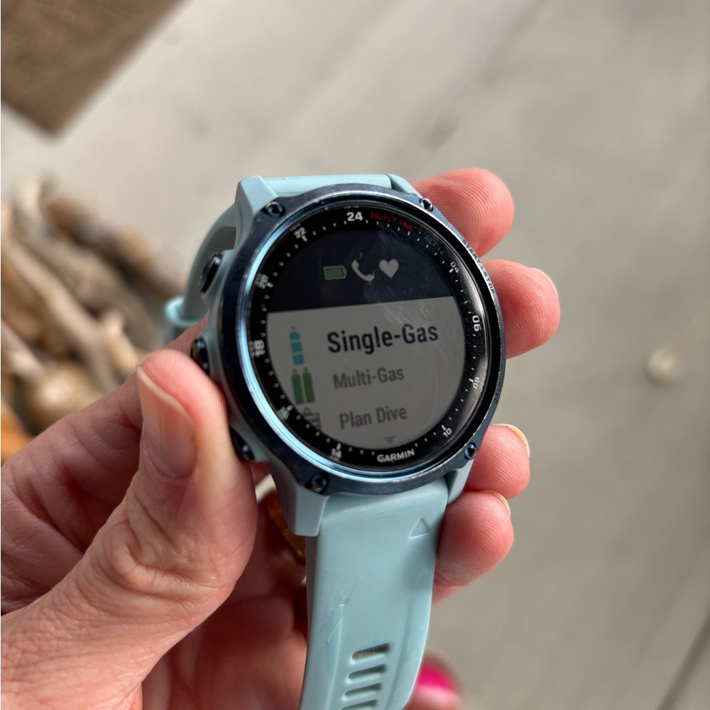 Fully Functional Garmin Blue MK2S Watch & Dive Computer